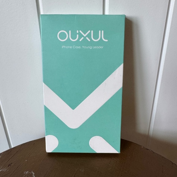 OUXUL iPhone 14 Case in Teal and White - Picture 1 of 5